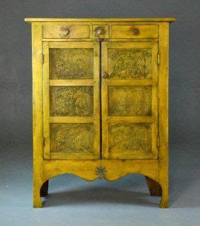 Lovely in Chrome Yellow Early American Furniture, Dressers, China Cabinet, New England, Cabinets ...