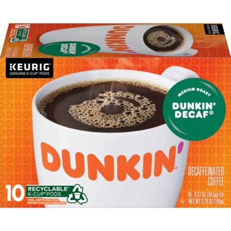 Dunkin' Donuts Coffee K-Cups Decaf Original (Pack of 3), 3 packs - Kroger