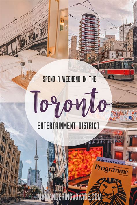 Spend a weekend in the Toronto Entertainment District | My Wandering Voyage