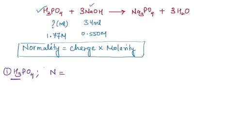 SOLVED: 14.Write the equilibrium constant expression for the neutralization of phosphoric acid ...