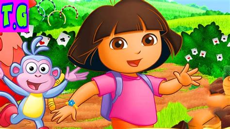 Dora Puzzle Bridge Games - YouTube