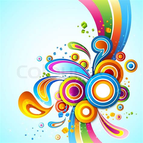 Background with lots of colors | Stock vector | Colourbox