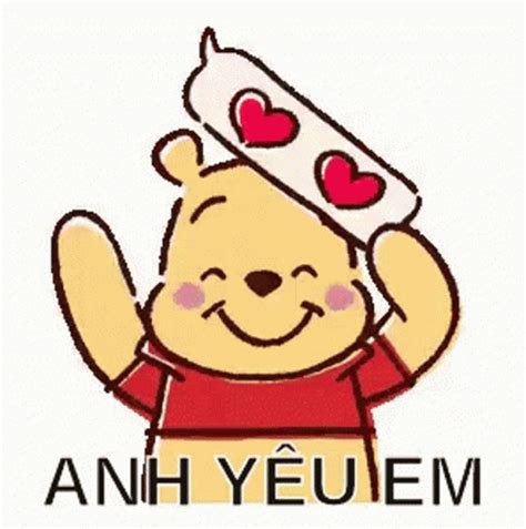 Anh Yeu Em Pooh GIF - AnhYeuEm Pooh Heart - Discover & Share GIFs