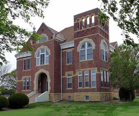 Rush County Courthouse 12 Stock Photo - Download Image Now - iStock