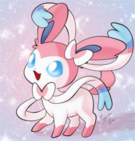 Eevee - Sylveon by Shinta-Girl on DeviantArt