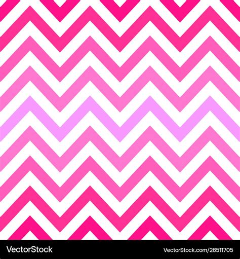 Neon Pink Chevron Pattern