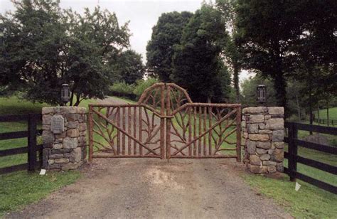 Rustic Wooden Fence Designs