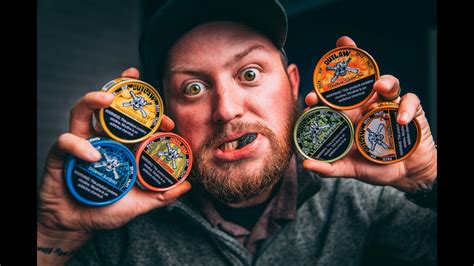 OUTLAW DIP : Tobacco Free ( We dipped all 6 Cans At Once!) - YouTube