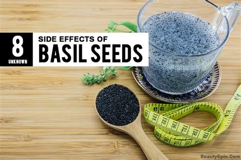8 Side Effects Of Basil Seeds (Sabja Seeds)
