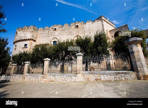 Castle, Carovigno, Puglia, Italy Stock Photo - Alamy