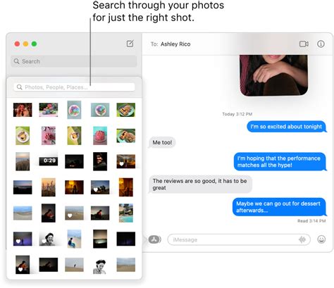 Send photos and videos in Messages on Mac - Apple Support