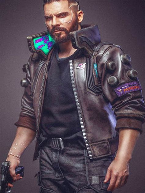 Buy Cyberpunk 2077 Samurai Leather Jacket on Sale