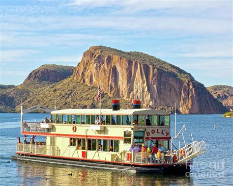 Dolly Steamboat on Canyon Lake Photograph by Doug Ward