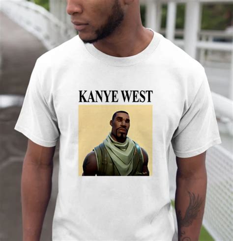 Kanye West Fortnite Unisex T-Shirt - Kaiteez