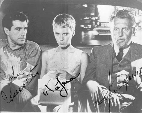 Rosemary'S Baby Movie Cast - Autographed Signed Photograph co-signed by ...