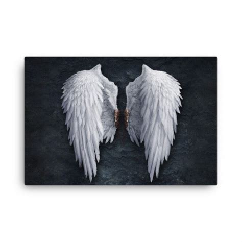 Angel Wings Canvas Wall Art HD