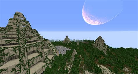 [Star Wars] Yavin IV Rebel Base Great Temple w/ Ruins Minecraft Map