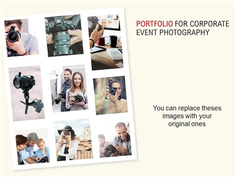 Portfolio For Corporate Event Photography Ppt Powerpoint Presentation ...