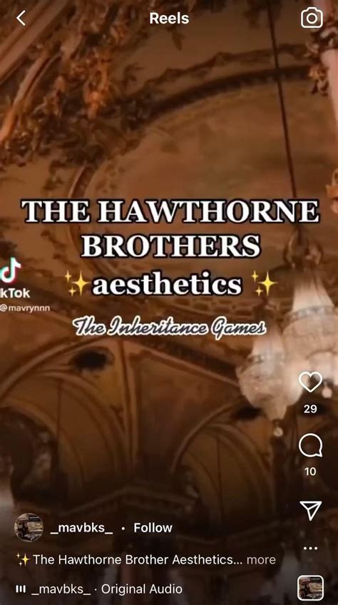 The Hawthorne Brothers [Video] | Book nerd problems, Book aesthetic, Fan book