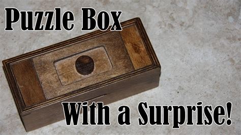 How to Open a Puzzle Box - YouTube