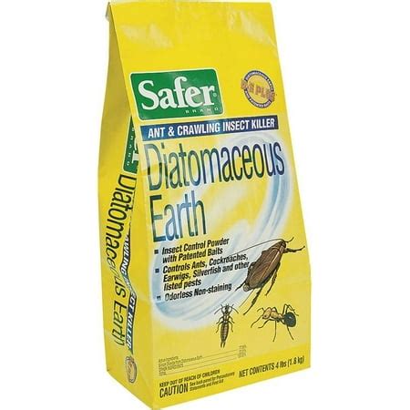 Safer Brand Diatomaceous Earth Ant and Crawling Insect Killer - Walmart.com