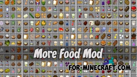 Minecraft Food Mod – Telegraph