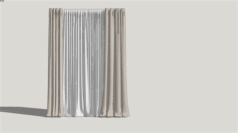 Curtains, blind, blinds, штора | 3D Warehouse | Sliding curtains ...