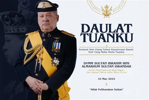 Sultan Ibrahim: Johor is out of bound for devious politicians and ...