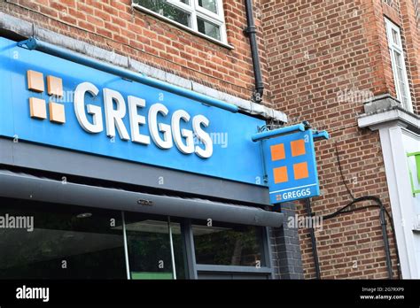 Chain bakery greggs hi-res stock photography and images - Alamy