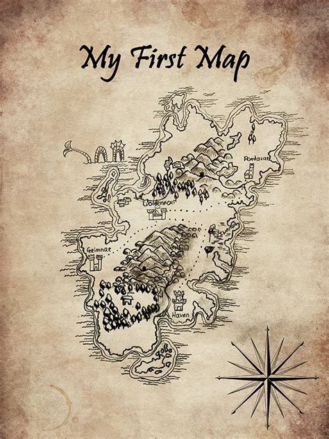 Best How To Draw A Fantasy Map in the world Don t miss out | howtodrawimages1