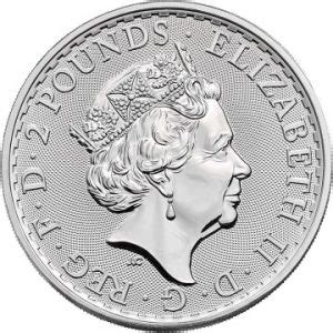 2022 1 Oz Silver Britannia Coin - Royal Mint UK - AU Bullion Canada