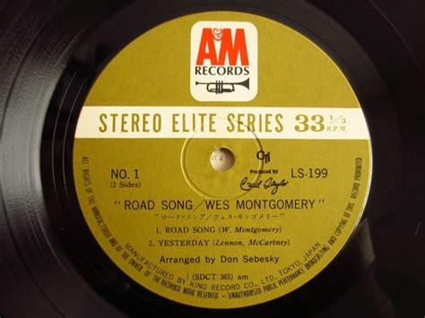 Wes Montgomery / ロード・ソング ~ Road Song - Guitar Records