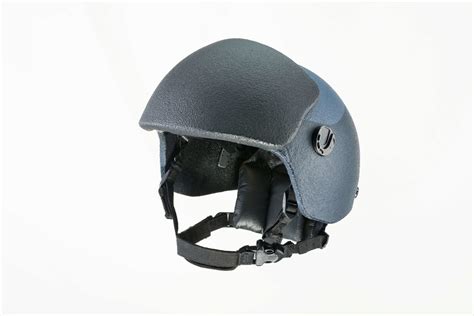 New development: Titanium helmet with forehead shield protects against ...