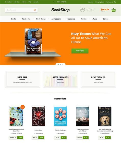 40 Fantastic Online Book Store Web Designs – Bashooka | Bookshop, Web ...