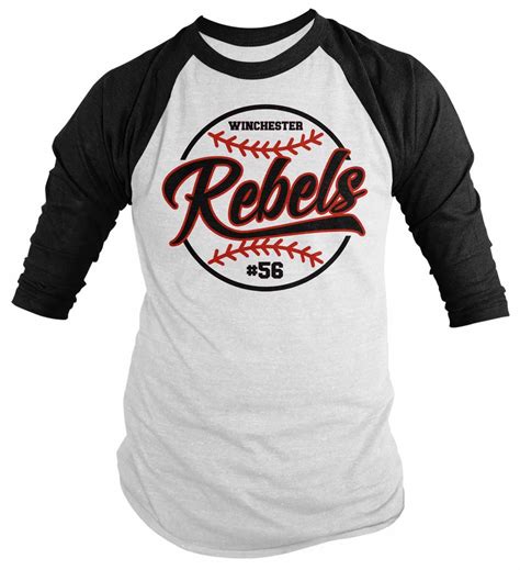 Men's Personalized Baseball Shirt Custom Vintage Raglan - Etsy