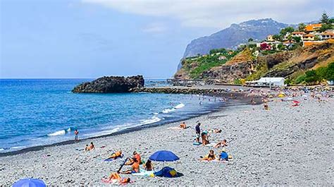 Praia Formosa Beach, Madeira Island