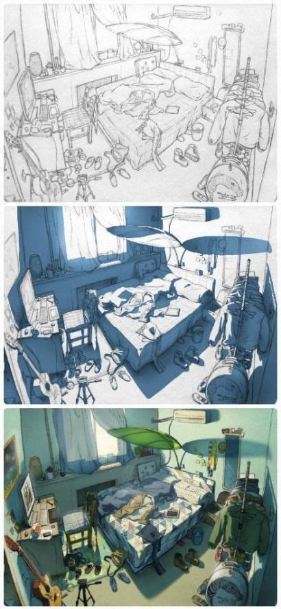 Drawing Reference Landscape 29 Ideas For 2019 | Perspective art, Environment concept art ...