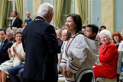 Prime Minister Justin Trudeau and Sophie Grégoire Trudeau attend a ceremony at Rideau Hall ...