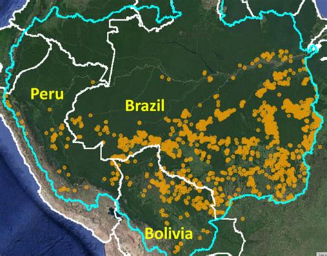 Our Novel Fire Monitoring App Detected 2,500 Major Fires in the Amazon In 2020 - Amazon ...