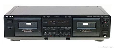 Sony TC-WE625 - Manual - Stereo Double Cassette Deck - HiFi Engine