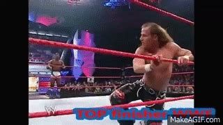 Shawn Michaels- Sweet Chin Music [ To Shelton Benjamin ] on Make a GIF