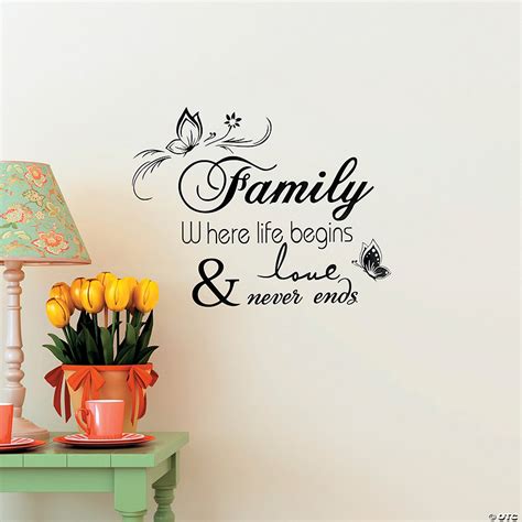 Love Never Ends Wall Decal - Discontinued