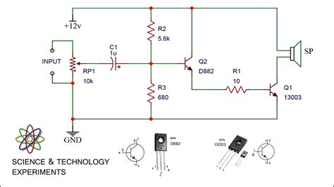 Basic Transistor Amplifier Circuit Sonneldesign - Riset