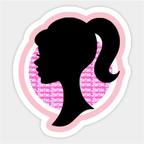 Barbie Silhouette - Barbie - Sticker | TeePublic