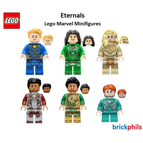 Lego Marvel Minifigures - Eternals | Shopee Philippines