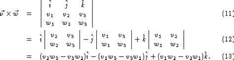 Properties of the Cross Product