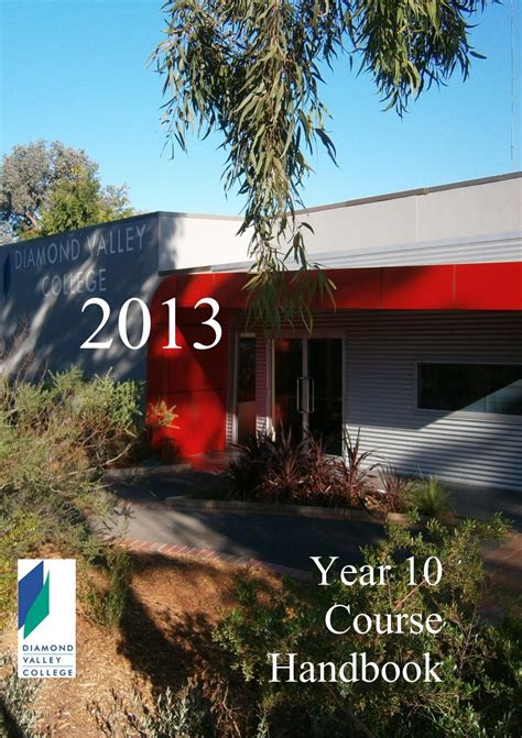 2013 Year 10 Course Handbook - Diamond Valley College