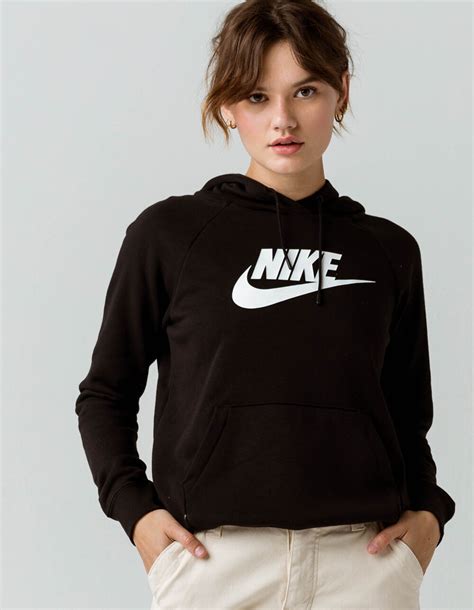 NIKE Sportswear Essential Womens Hoodie - BLACK | Tillys