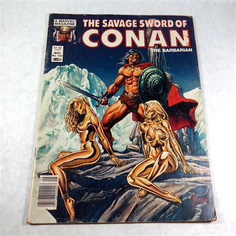 The Savage Sword of Conan the Barbarian Comic by LeftHandPath