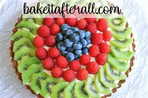 Fresh Fruit Tart - You're Gonna Bake It After All